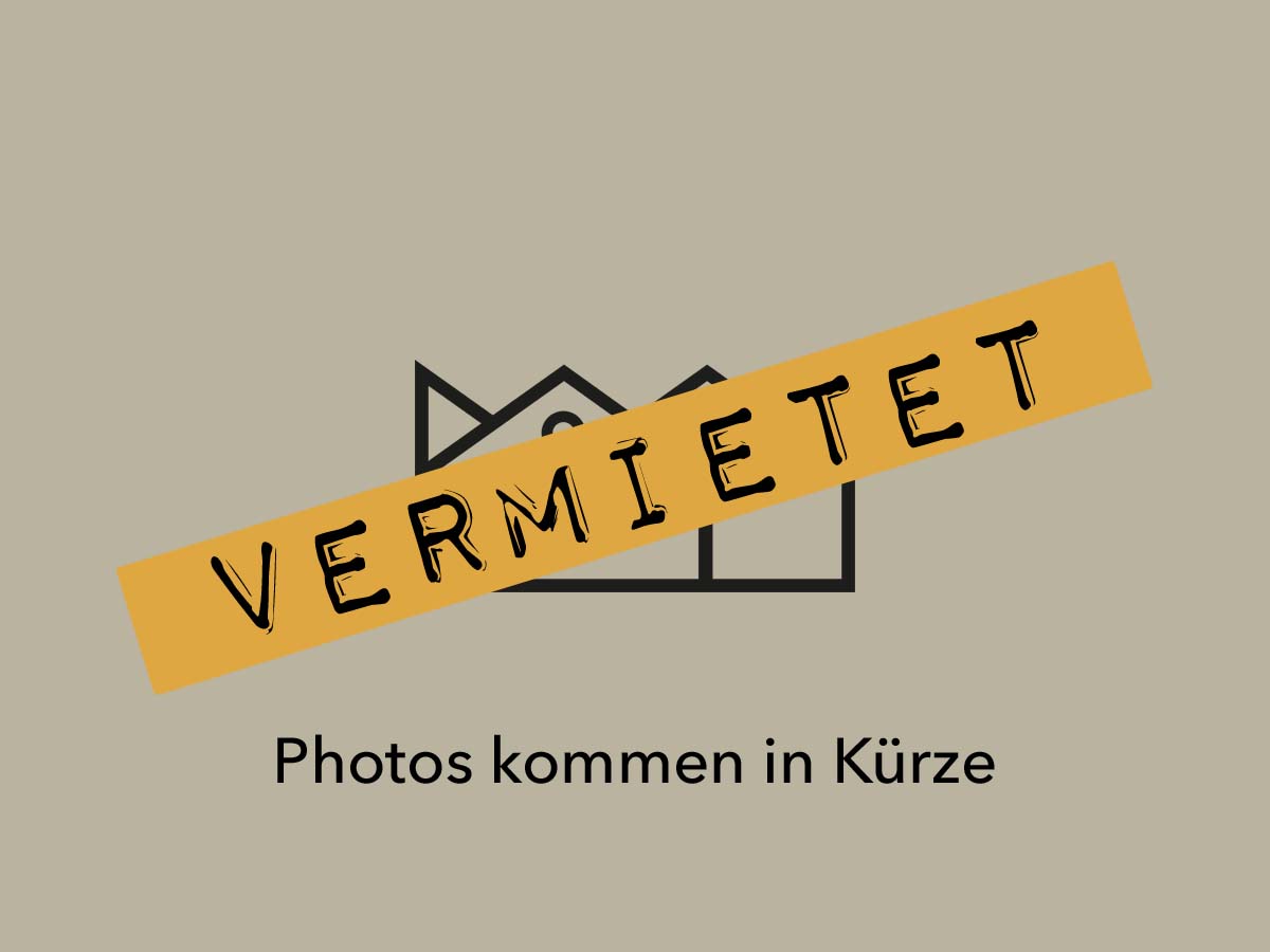 Hinweistafel, Objekt vermietet